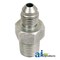 A & I Products Straight Connector JIC Male-NPTF Male, 2 pk 1.75" x4" x1.75" A-2404-04-04 - alternate 3